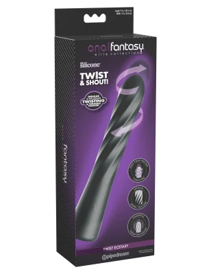 Vibrateur anal Elite Twist Ecstasy