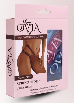 OVIA Criss Cross Thong