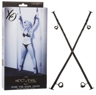 The Nocturnal™ BDSM door restraint cross is for adults who want to explore restraint play with more comfort.