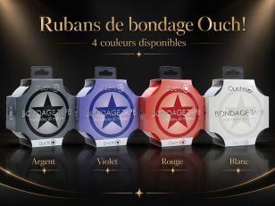 Ruban en PVC pour bondage Ouch