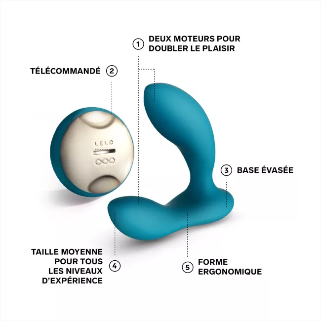 The HUGO prostate stimulator can be suitable for people who want to discover prostate stimulation, but also for those who are looking for more powerful pleasure.