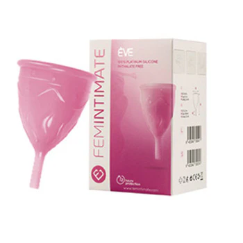 This reusable menstrual cup is also economical.