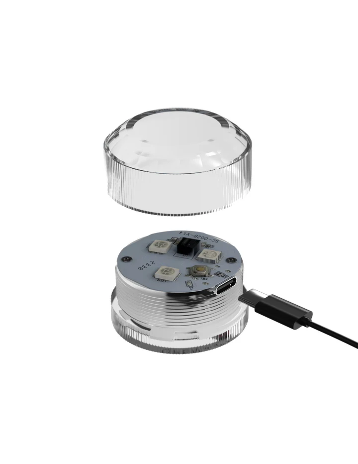 The Mega Go-Go Booty masturbator operates with a lithium-ion battery and recharges via USB-C.