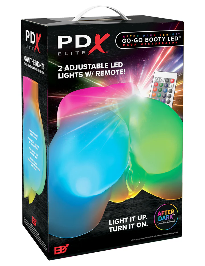 The Mega Go-Go Booty LED stands out because of its lighting system.