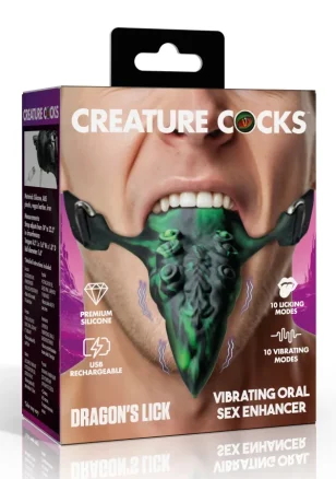Dragon’s Lick Wearable Oral Vibrator