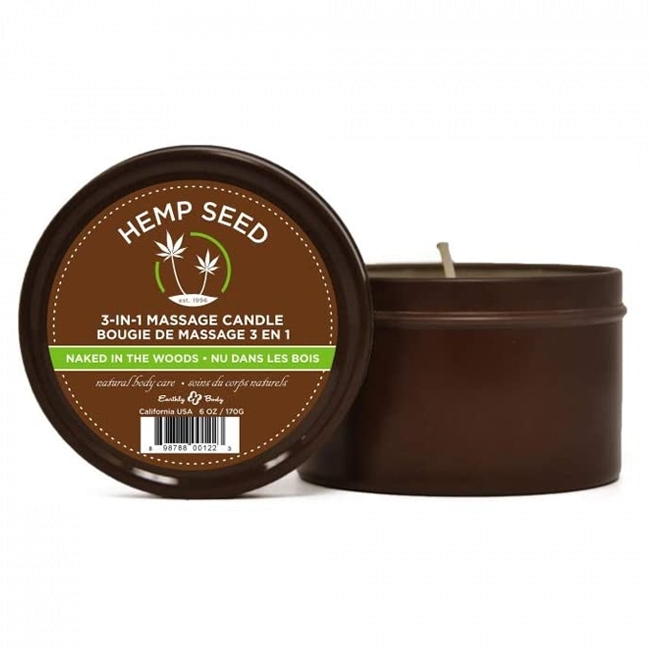 Rich and Woody Massage Candle.