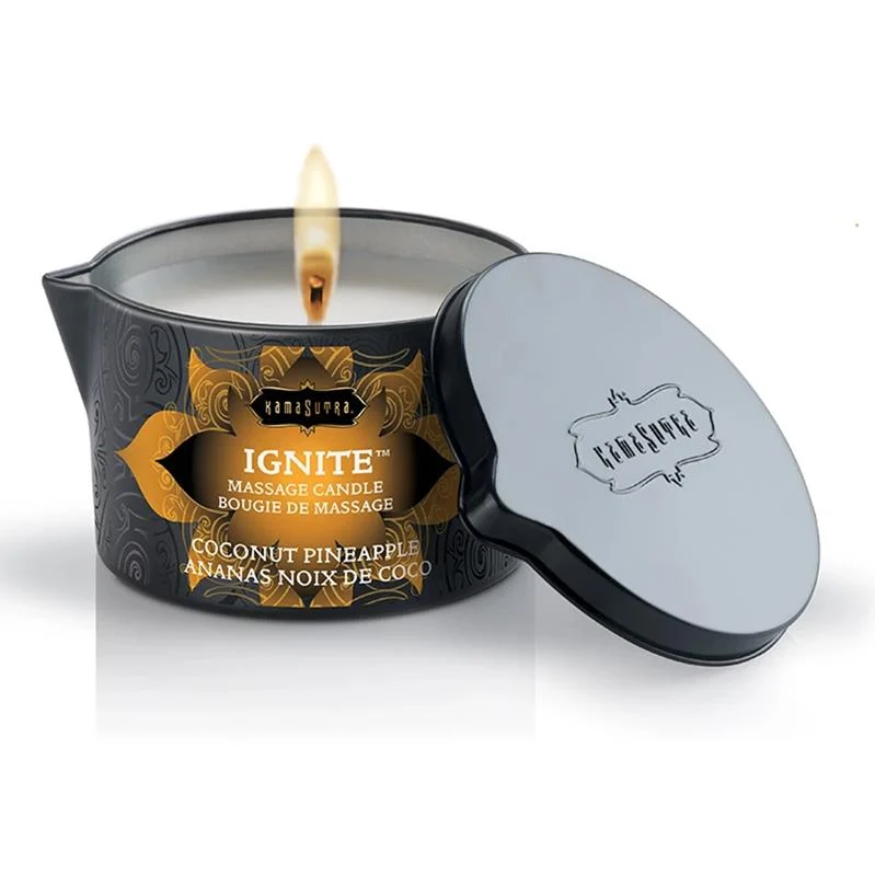 Aroma of coconut cream and juicy pineapple.