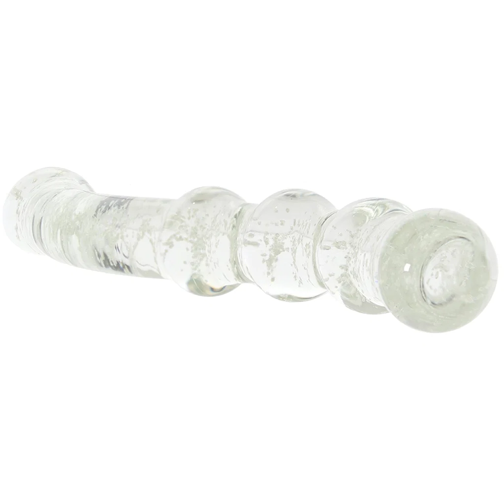 Dildo double en verre phosphorescent Whipsmart – Image 5
