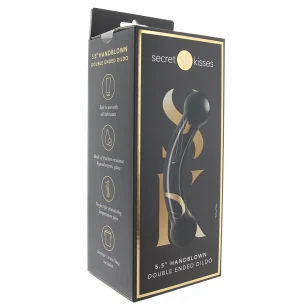 Dildo en verre à double extrémité 5.5 pouces
