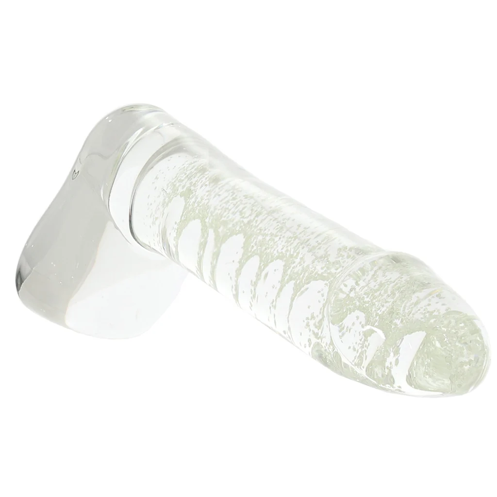 Made from hypoallergenic Pyrex glass, this dildo is phthalate-free and nonporous.