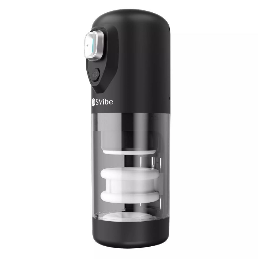 The Svibe Ikon Spark masturbator uses a 7.4V high torque motor.