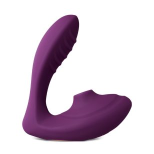 Purple 2-in-1 Clitoral Stimulator