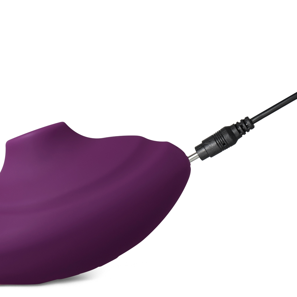 The toy uses an included rechargeable lithium battery.