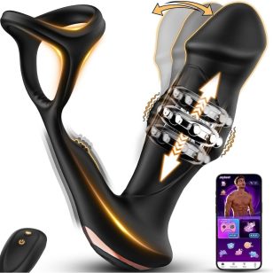 Thrust Wave Beaded Anal Vibrator