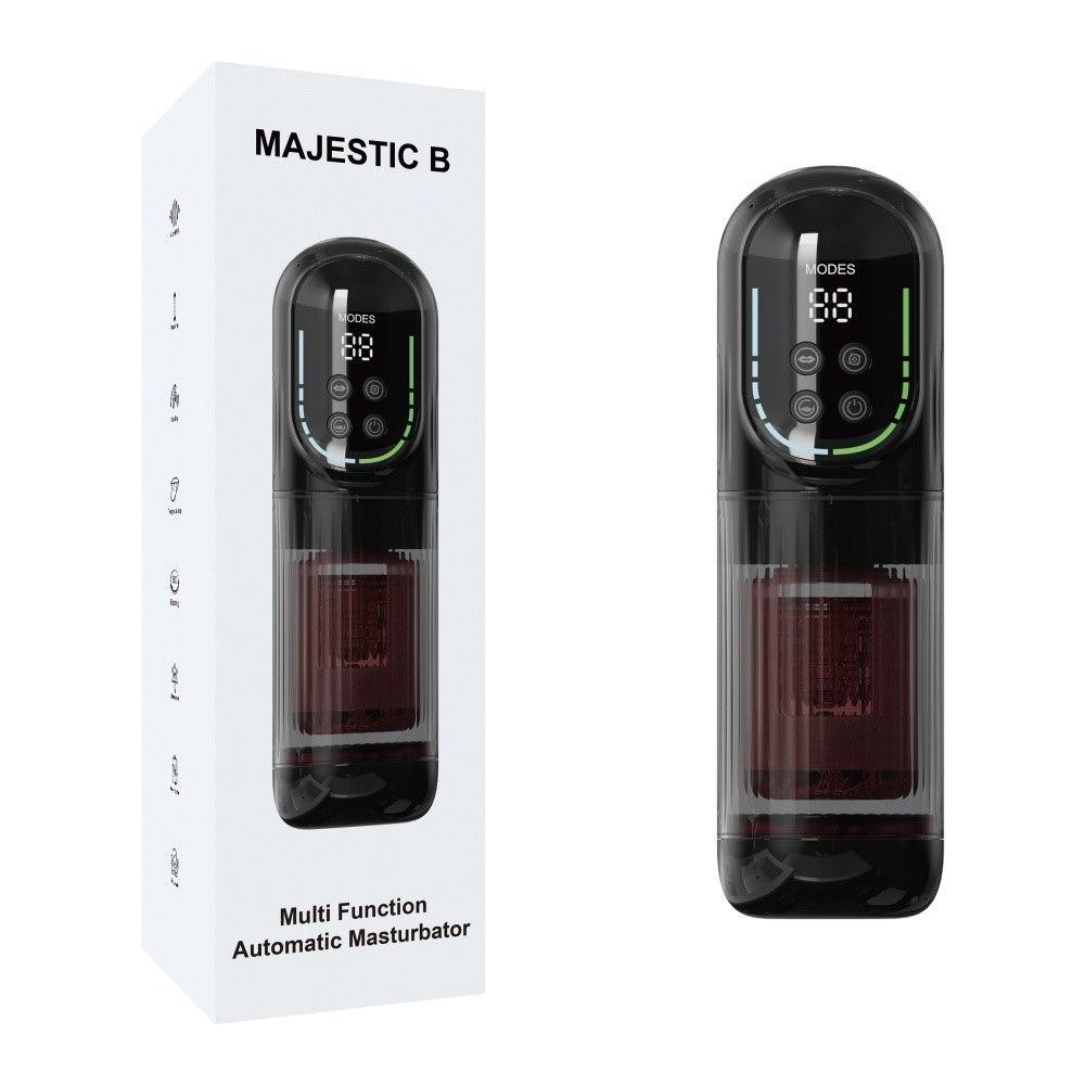 Majestic 5-in-1 Automatic Masturbator – 35 Modes and Digital Display.