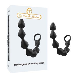Perles anales vibrantes rechargeables