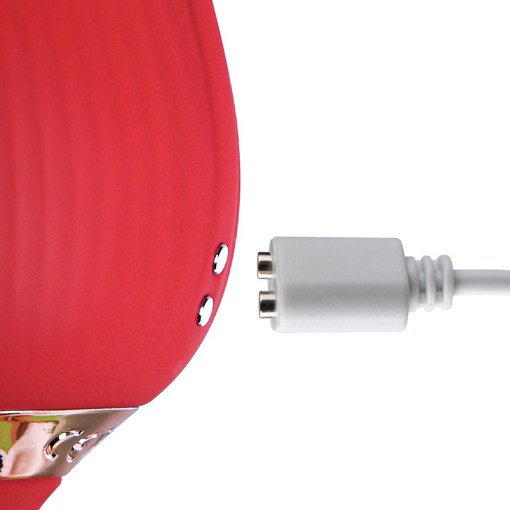 Rechargeable via the included charging cable.