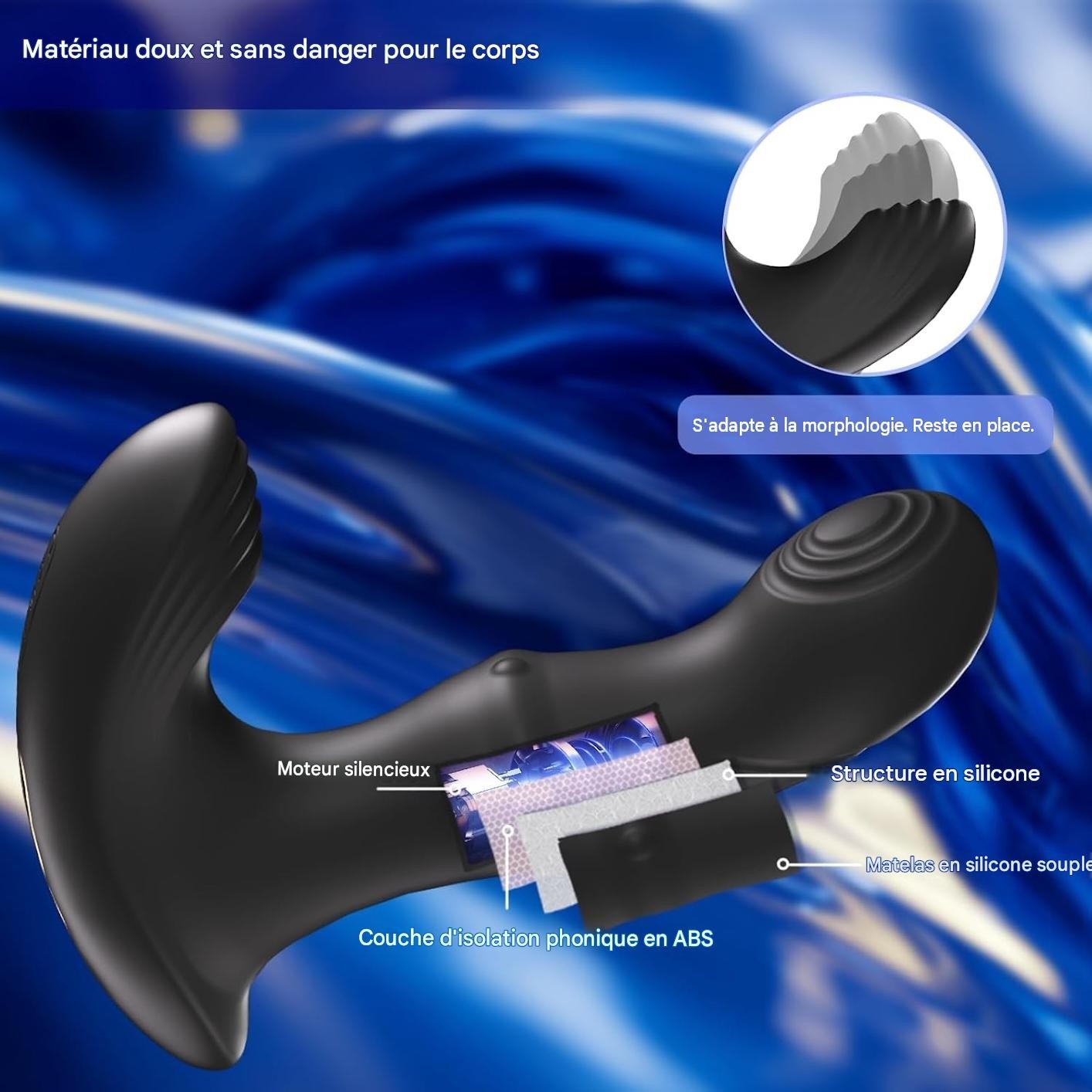 Le vibrateur de prostate est extrêmement silencieux.