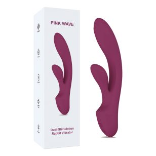 Pink Wave Purple Rabbit Vibrator