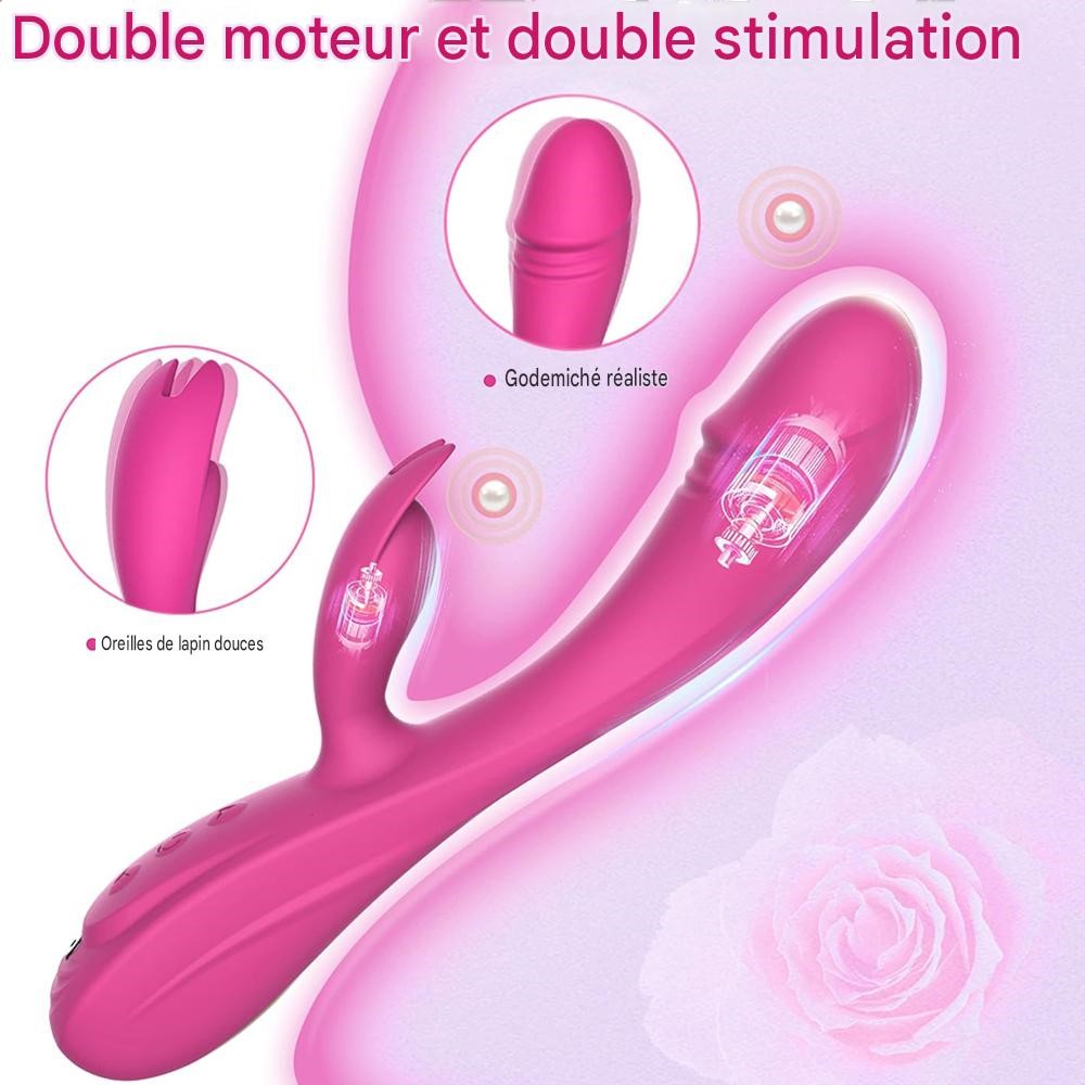 With its seven vibration modes, this rabbit vibrator offers a range of possibilities.