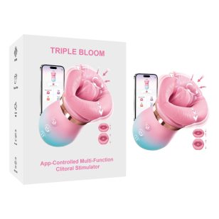 Vibrateur oral 5 en 1 Triple Bloom