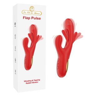 Vibrateur lapin avec fonction de battement