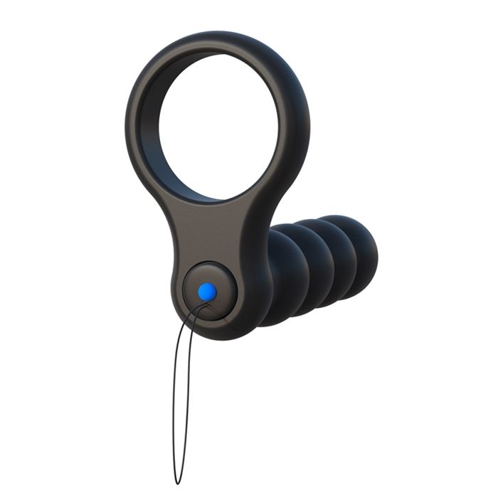 Anneau vibrant/vibrateur anal noir C-Ringz - Image 5