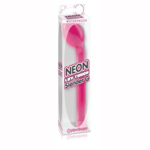 Optimize your intimate experience with the Neon Luv Touch pink G-spot vibrator.