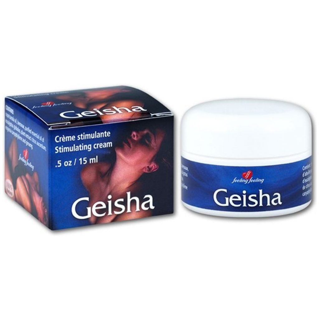 La crème Geisha stimule naturellement la contraction des parois vaginales.