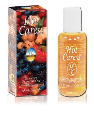La lotion chauffante Hot Caress Fruits sauvages a été conçu pour un massage goûteux, réchauffant et stimulant.