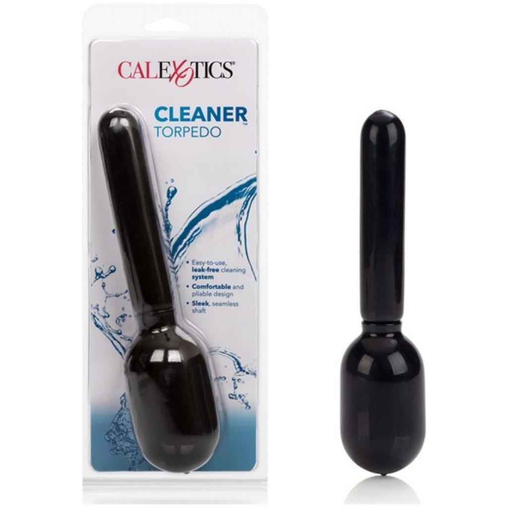 Stay safe, flawless and sexy with the CalExotics Torpedo Anal Shower.