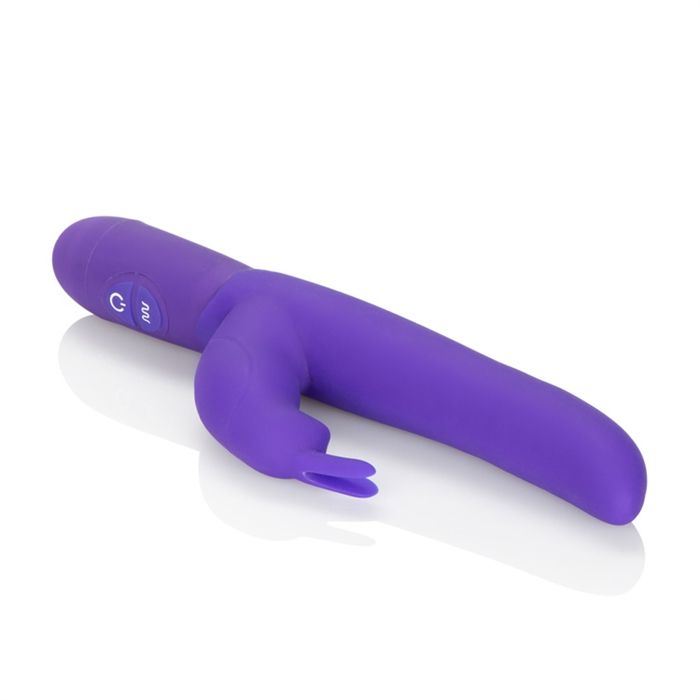 Vibrateur double lapin Posh 10 en silicone mauve - Image 7