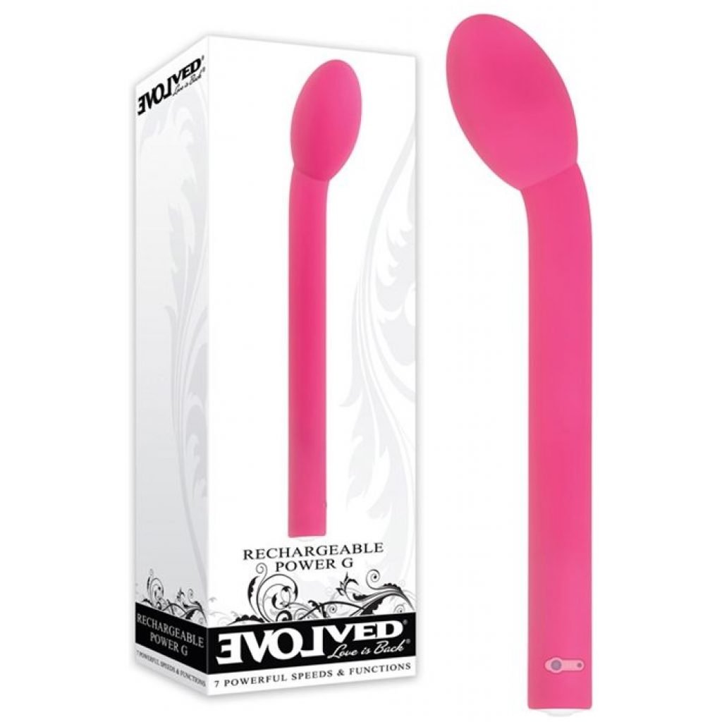 Discover Revolutionary Pleasure with the Power G rechargeable G-spot vibrator.