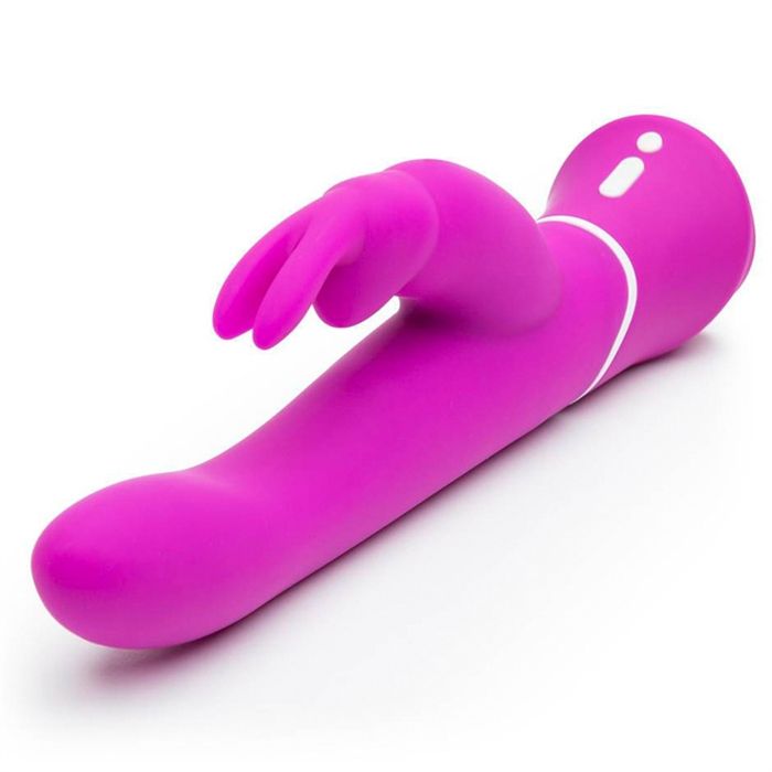 Happy Rabbit rechargeable dual action vibrator purple - Image 5