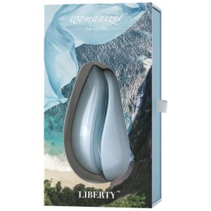 Womanizer Liberty bleu poudre stimulateur pour clitoris