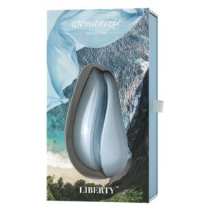 Womanizer Liberty bleu poudre stimulateur pour clitoris