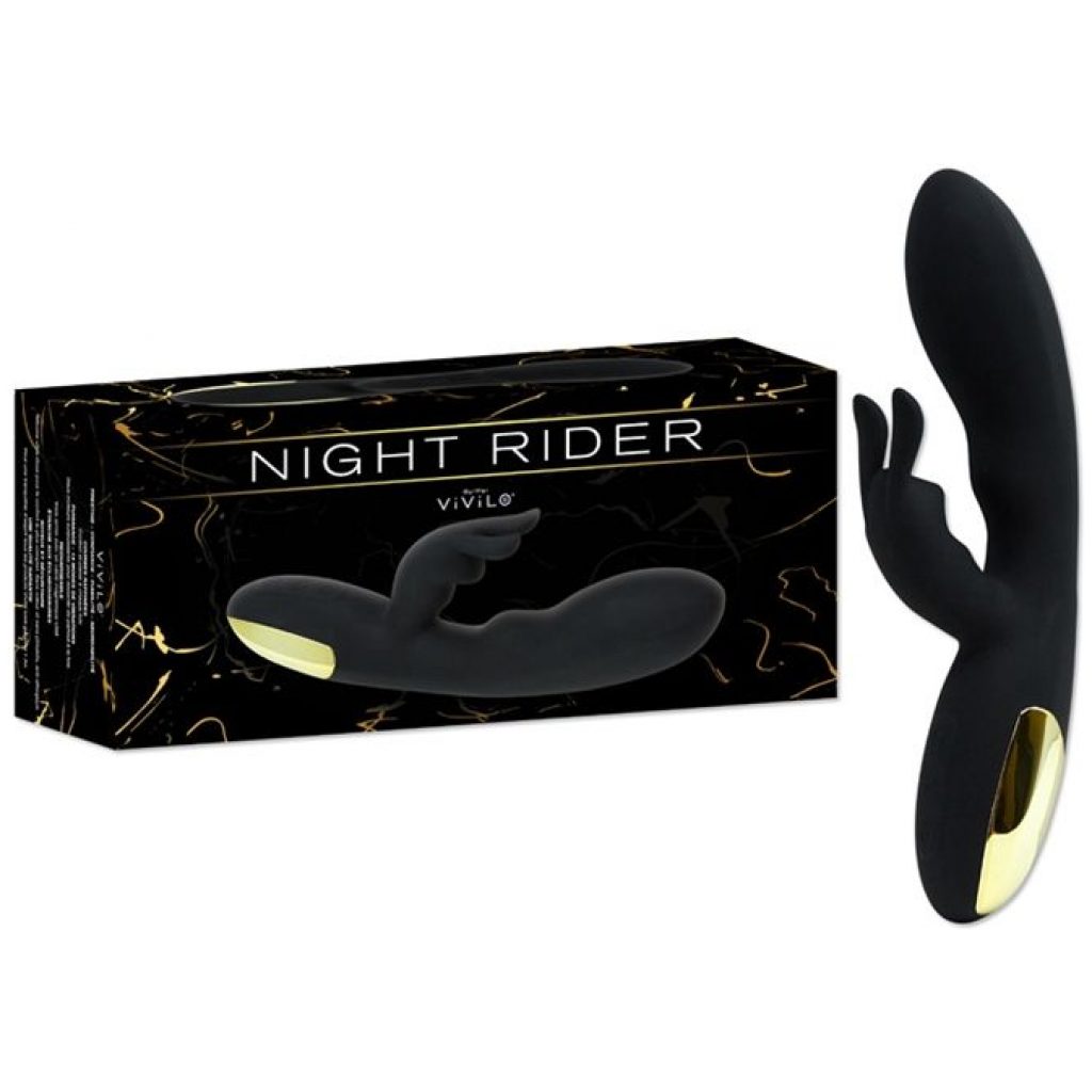 Vibrateur lapin Night Rider rechargeable de Vivilo