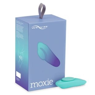 We-Vibe Moxie bleu stimlateur de clitoris rechargeable