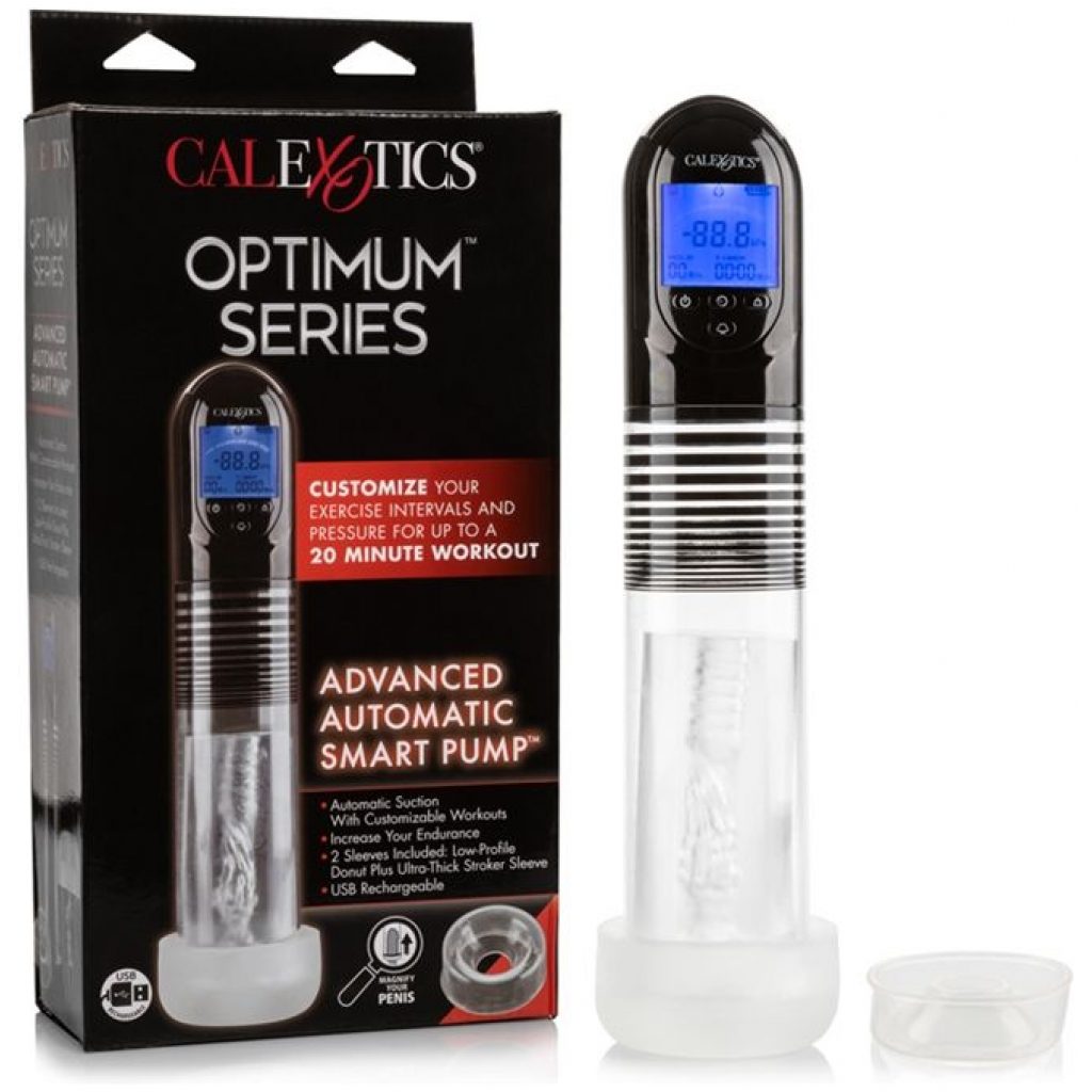 Optimisez vos outils de plaisir avec la pompe pour pénis Advanced Automatic de la série Optimum.