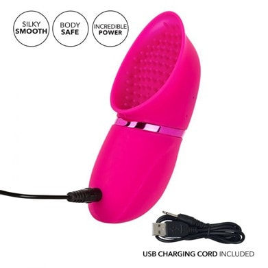Intimate rechargeable and waterproof pink vagina pump - Image 7