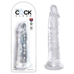 King Cock transparent fera participer vos sens visuellement et physiquement.