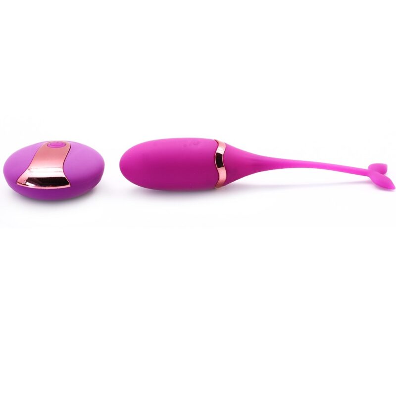 Purple dolphin vibrating egg with remote control - Image 5