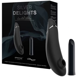Collection Silver Delights Womanizer Premium et Tango