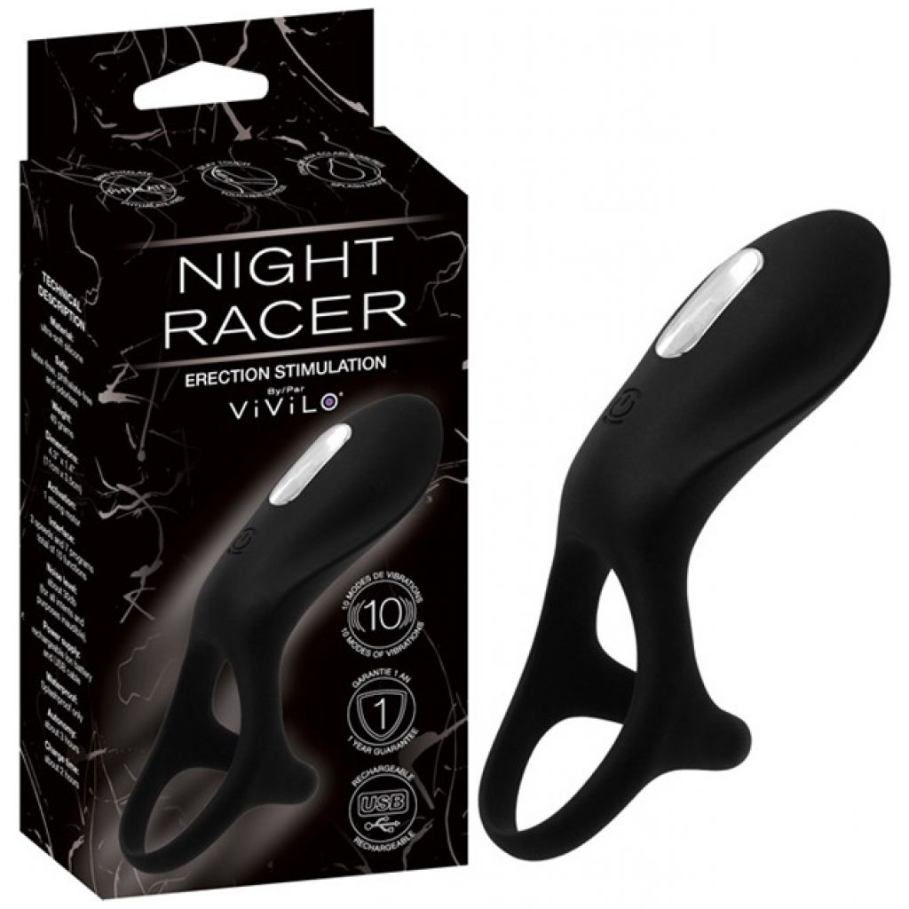 Le Night Racer un autre appareil Vivilo sans phtalate et sans odeur.