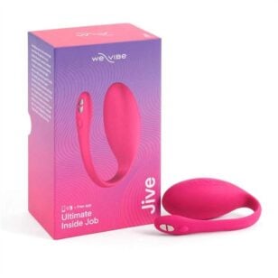 We-Vibe Jive rose rechargeable avec We Connect