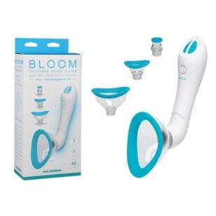 Additional features for the Bloom clitoris, vulva and nipple pump.