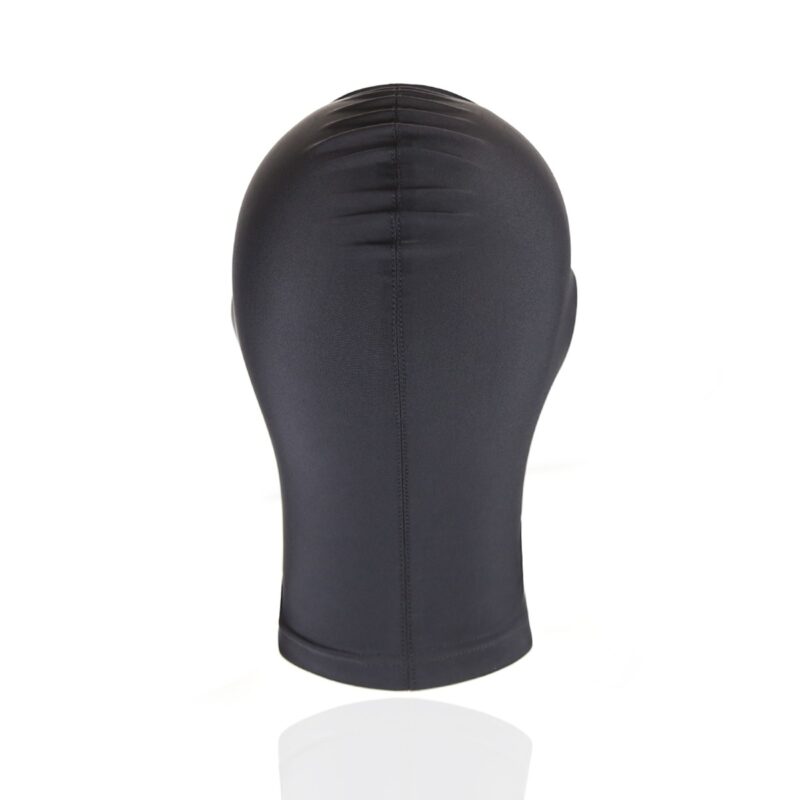 Cagoule sans trou en polyester noir - Image 3