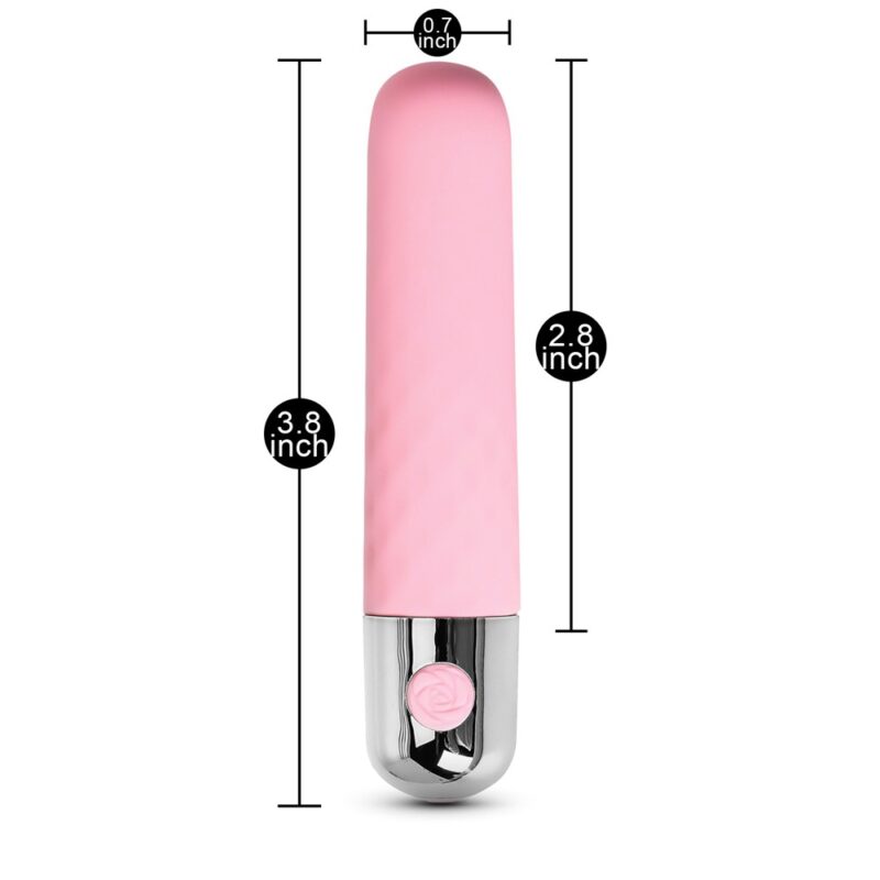 Oeuf vibrant rose rechargeable dix vitesses Samira - Image 3