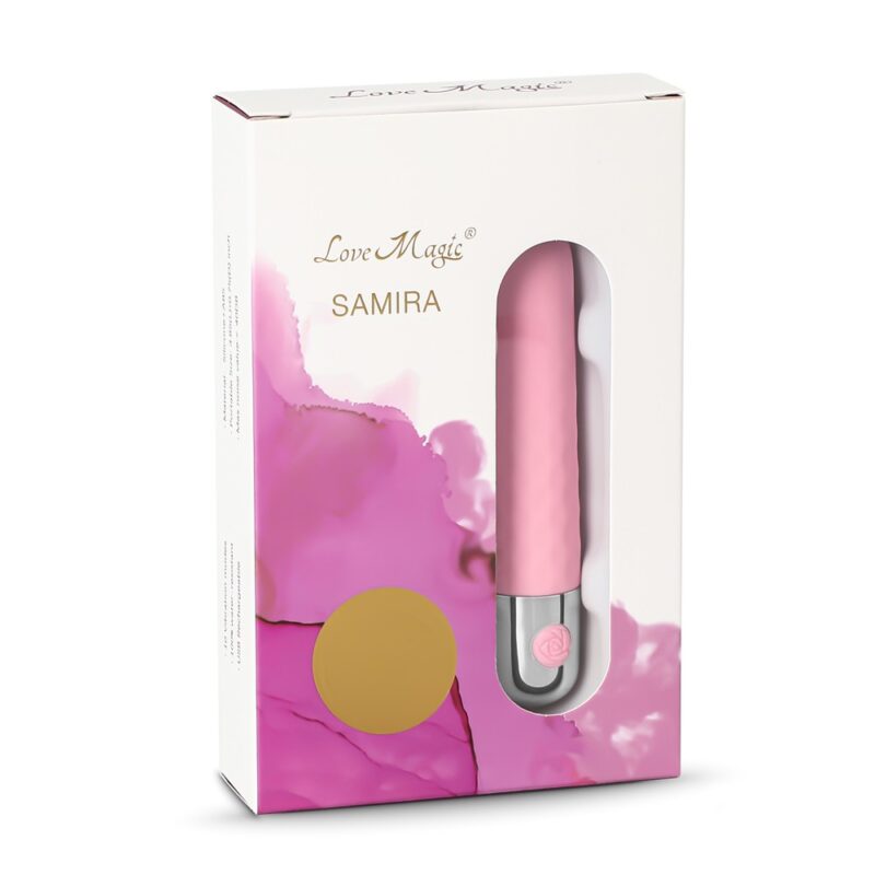 Oeuf vibrant rose rechargeable dix vitesses Samira - Image 9