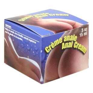 The anal lubricating and desensitizing cream allows a comfortable and pleasant lubricating anal penetration.